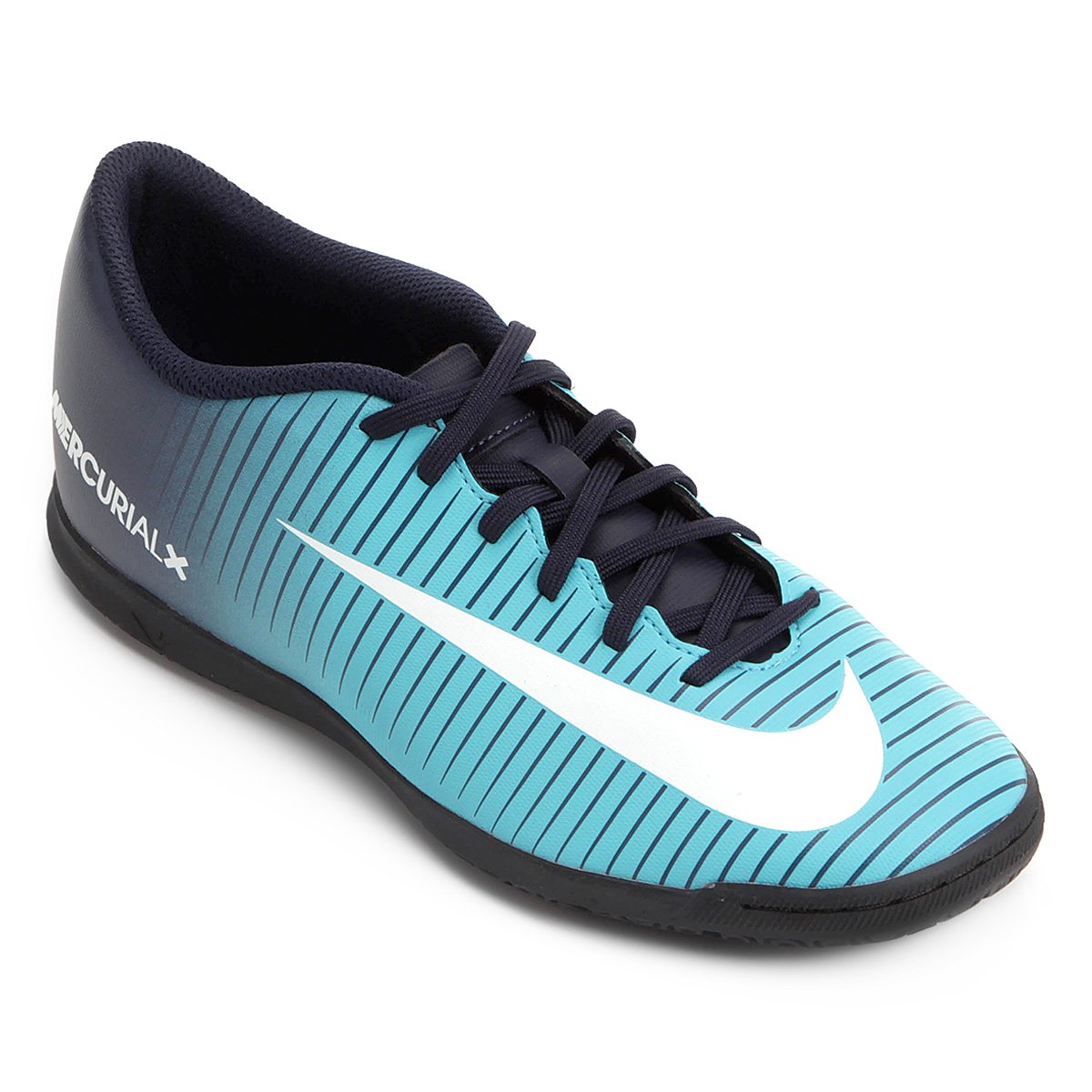 Chuteira Nike MercurialX Vortex III IC Azul