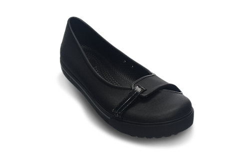 Crocs Crocband II 5 Flat Preto/Cinza