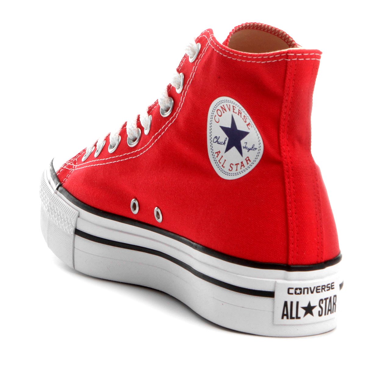 all star vermelho alto