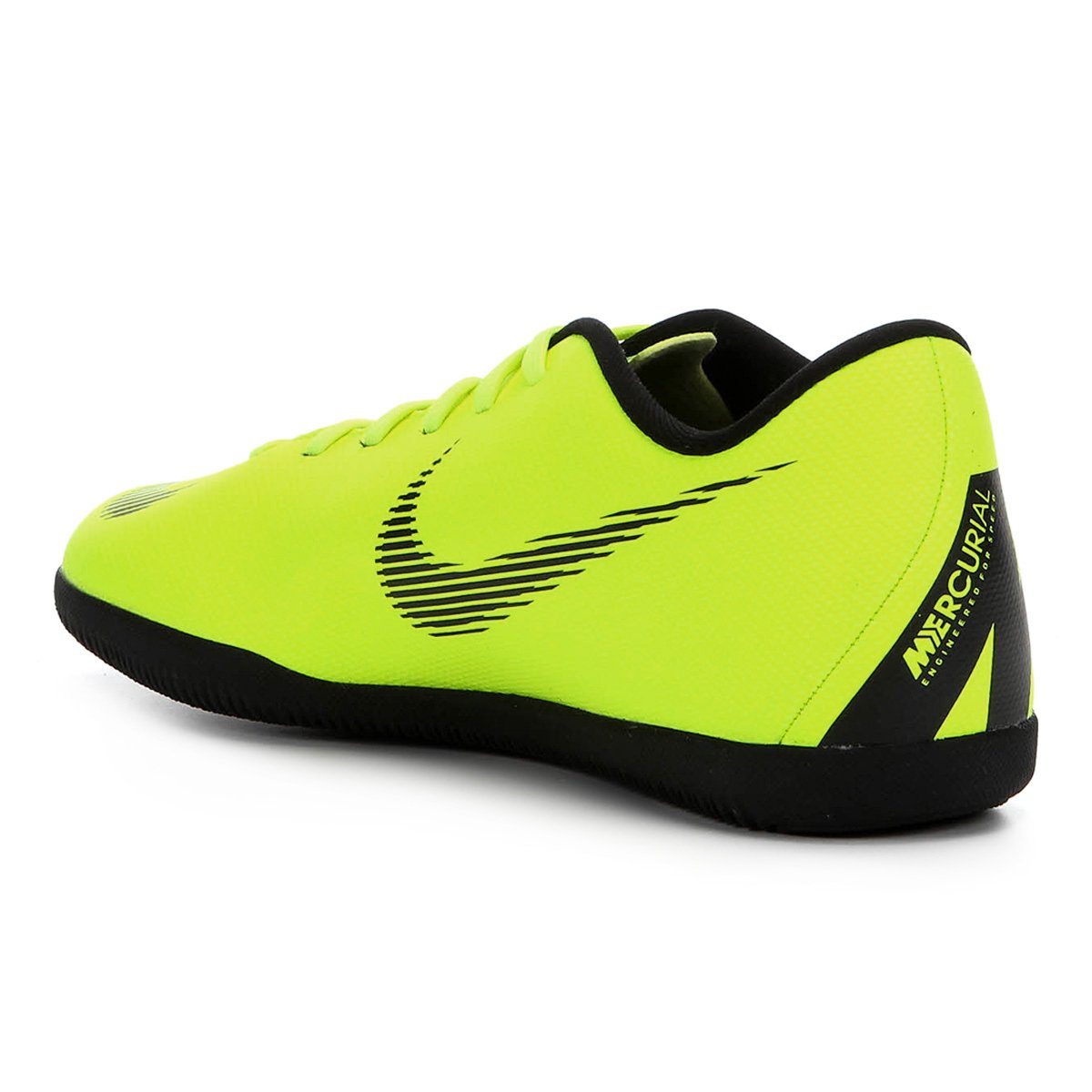 Chuteira Nike Mercurial Vapor 12 Club IC Volt/Black