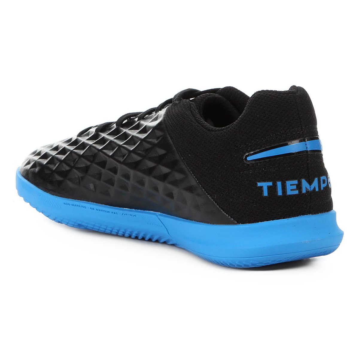 Chuteira Nike Tiempo Legend 8 Club IC Black/Blue Hero