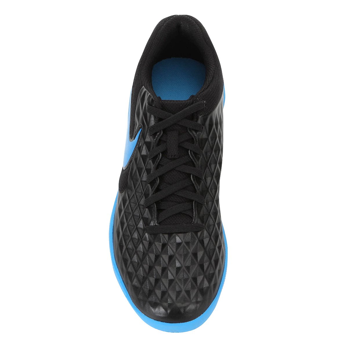 Chuteira Nike Tiempo Legend 8 Club IC Black/Blue Hero