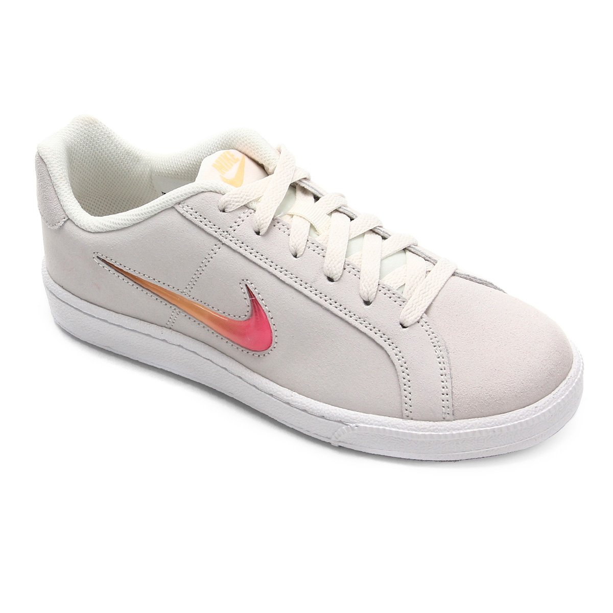 tênis couro nike court royale feminino