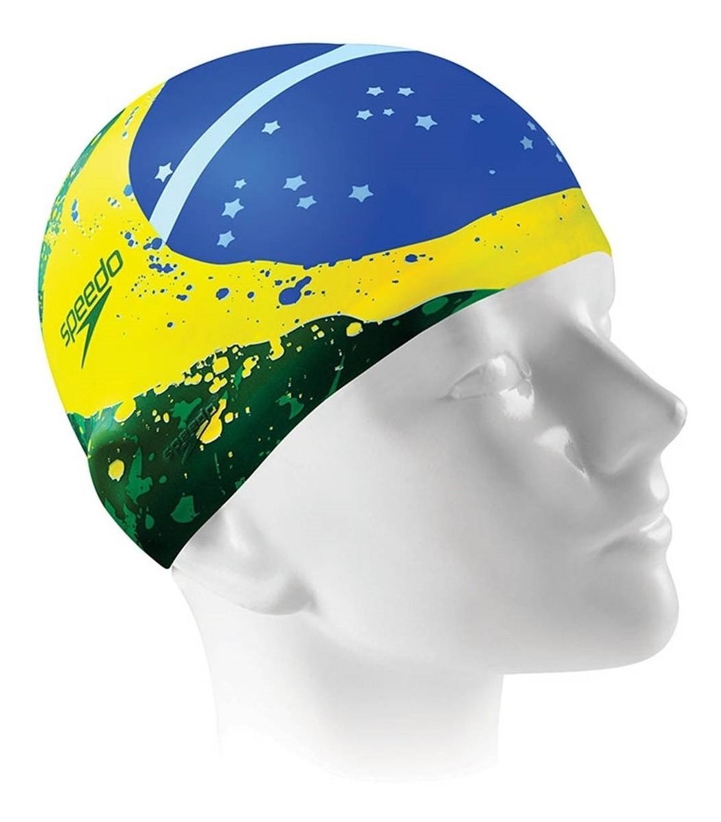 Touca Speedo Brazil Flag Cap