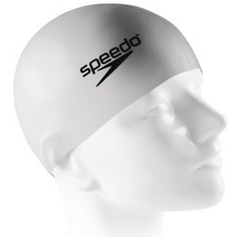 Touca Speedo Flat Swim Cap Cinza