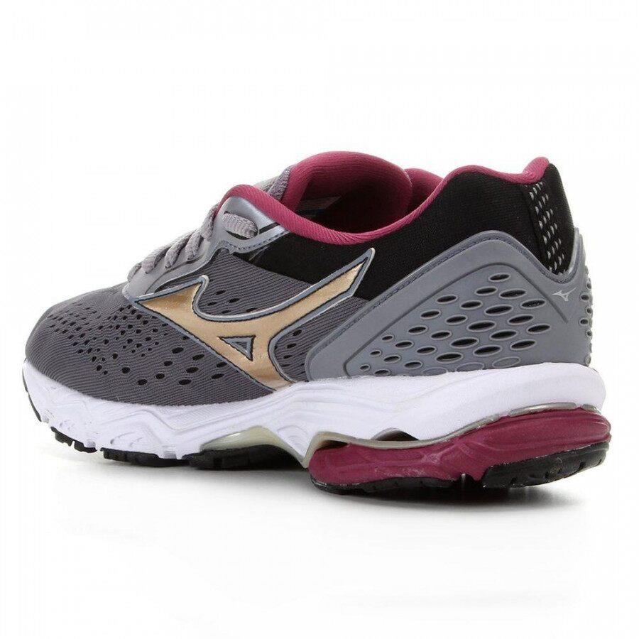 Tênis Mizuno Wave Mirai 3 Cinza/Roxo