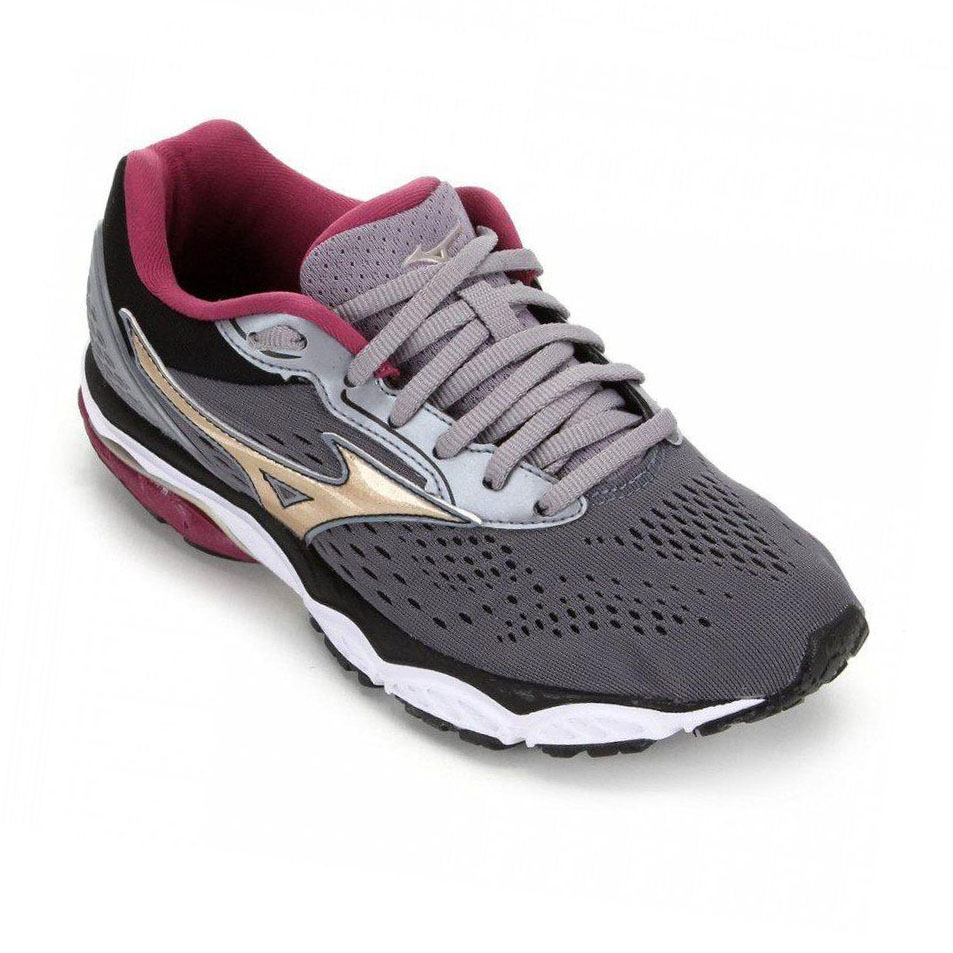 Tênis Mizuno Wave Mirai 3 Cinza/Roxo