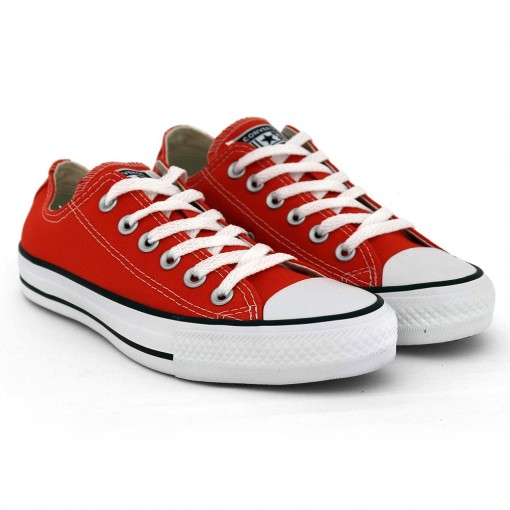 Tênis All Star Converse Chuck Taylor Vermelho/Cru/Preto