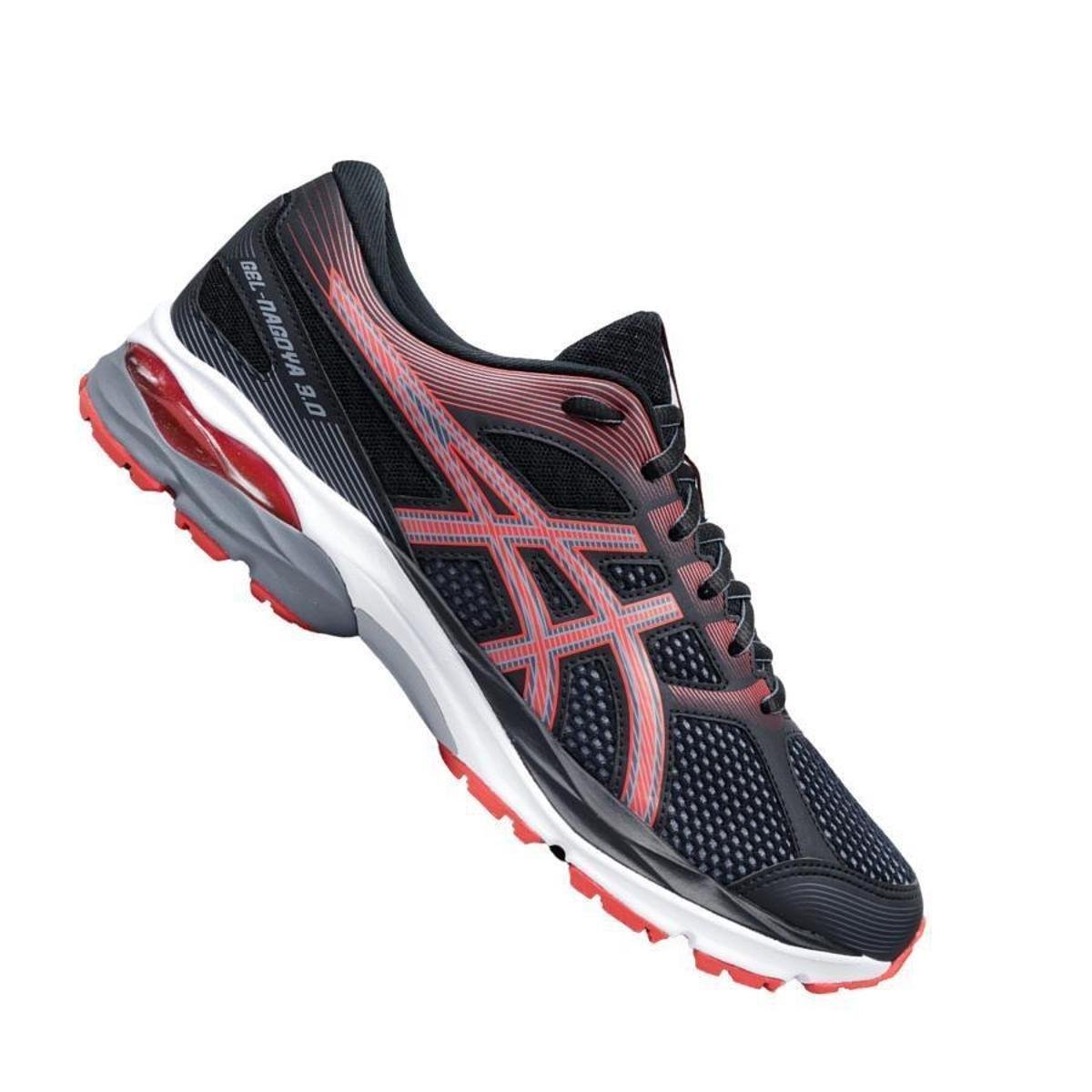 Tênis Asics Gel Nagoya 3 Masculino –  Black/Eletric Red