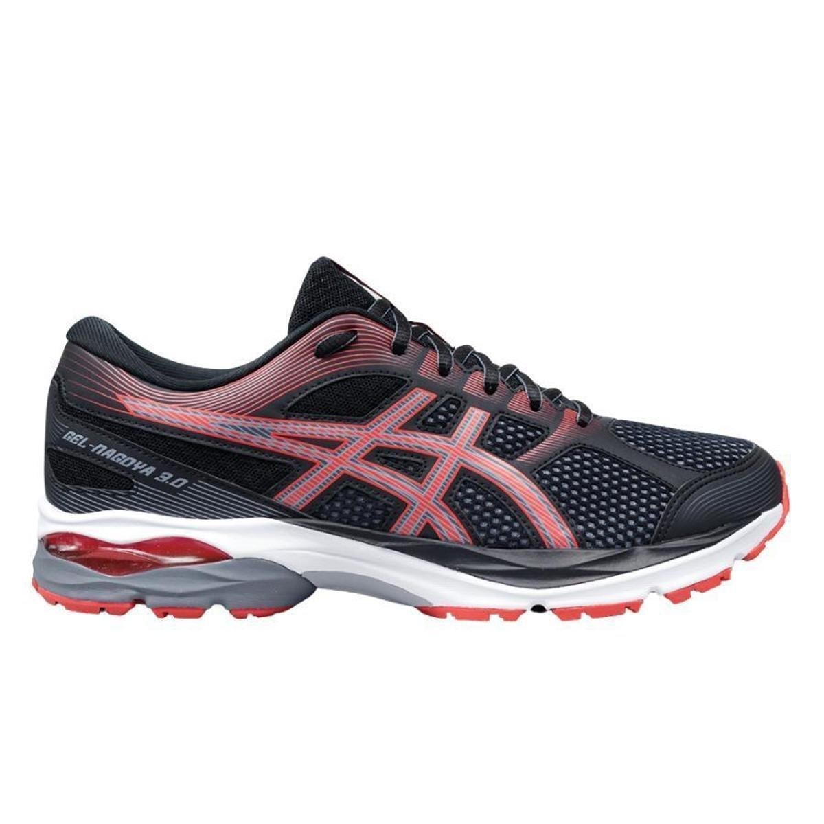 Tênis Asics Gel Nagoya 3 Masculino –  Black/Eletric Red