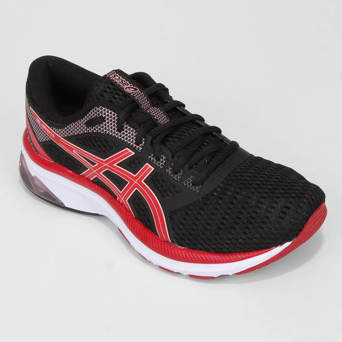 Tênis Asics Gel Sparta Feminino – preto/vermelho