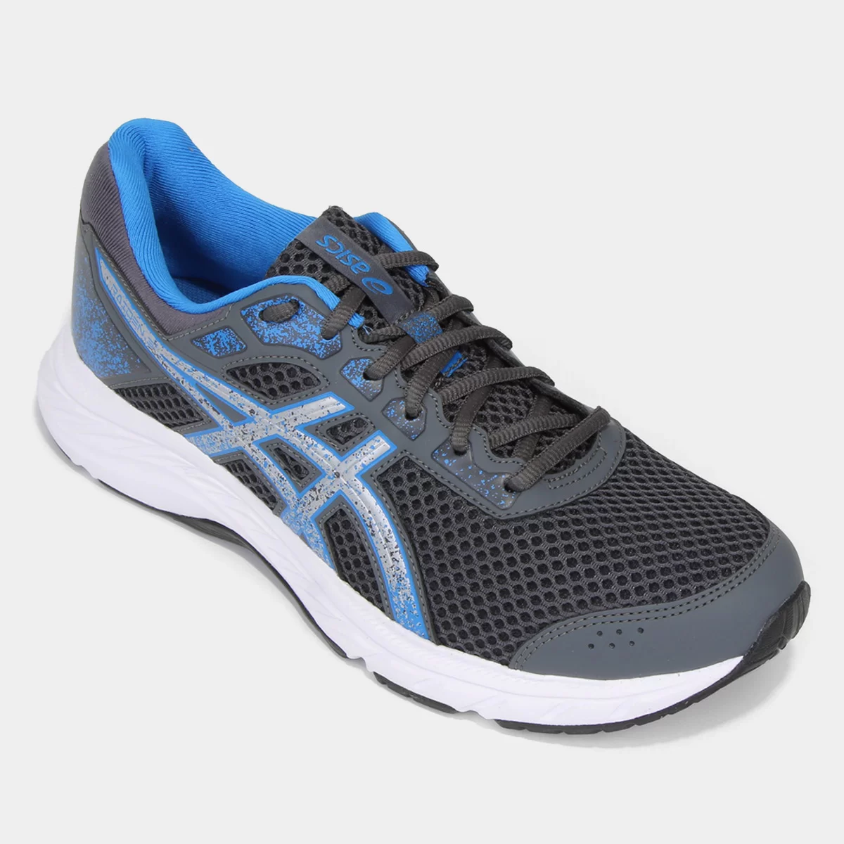 Tênis Asics Raiden 3 Masculino – Cinza/Azul Claro