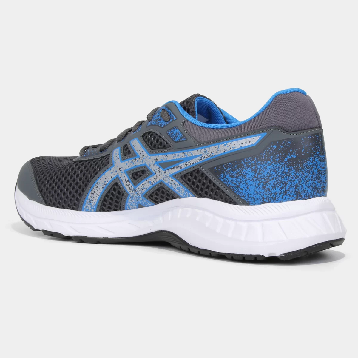 Tênis Asics Raiden 3 Masculino – Cinza/Azul Claro