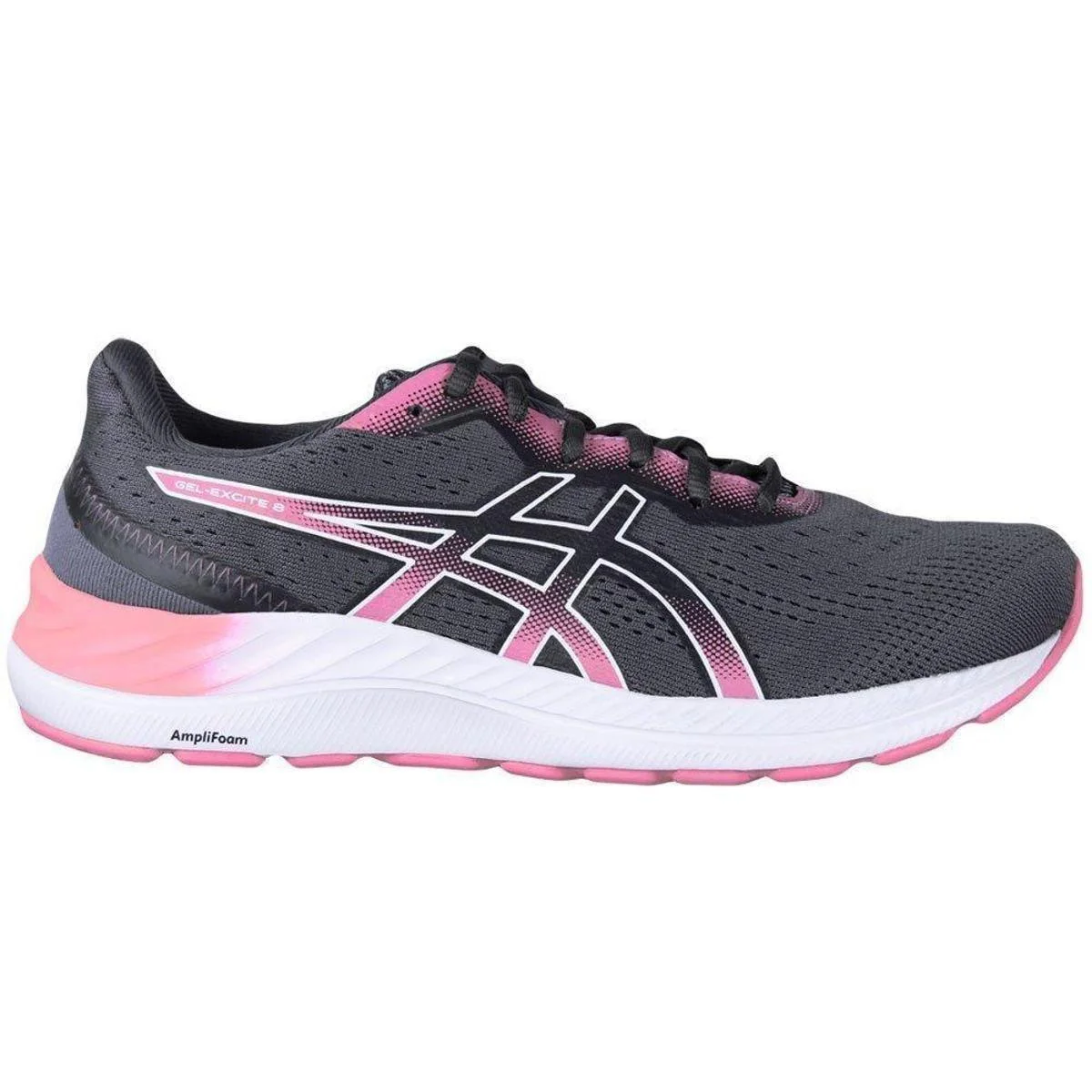 Tênis Asics Gel Excite 8 – Cinza/Rosa