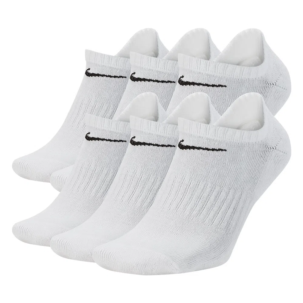 Meia Nike Everyday Cotton Cushioned Kit 6 – Branco