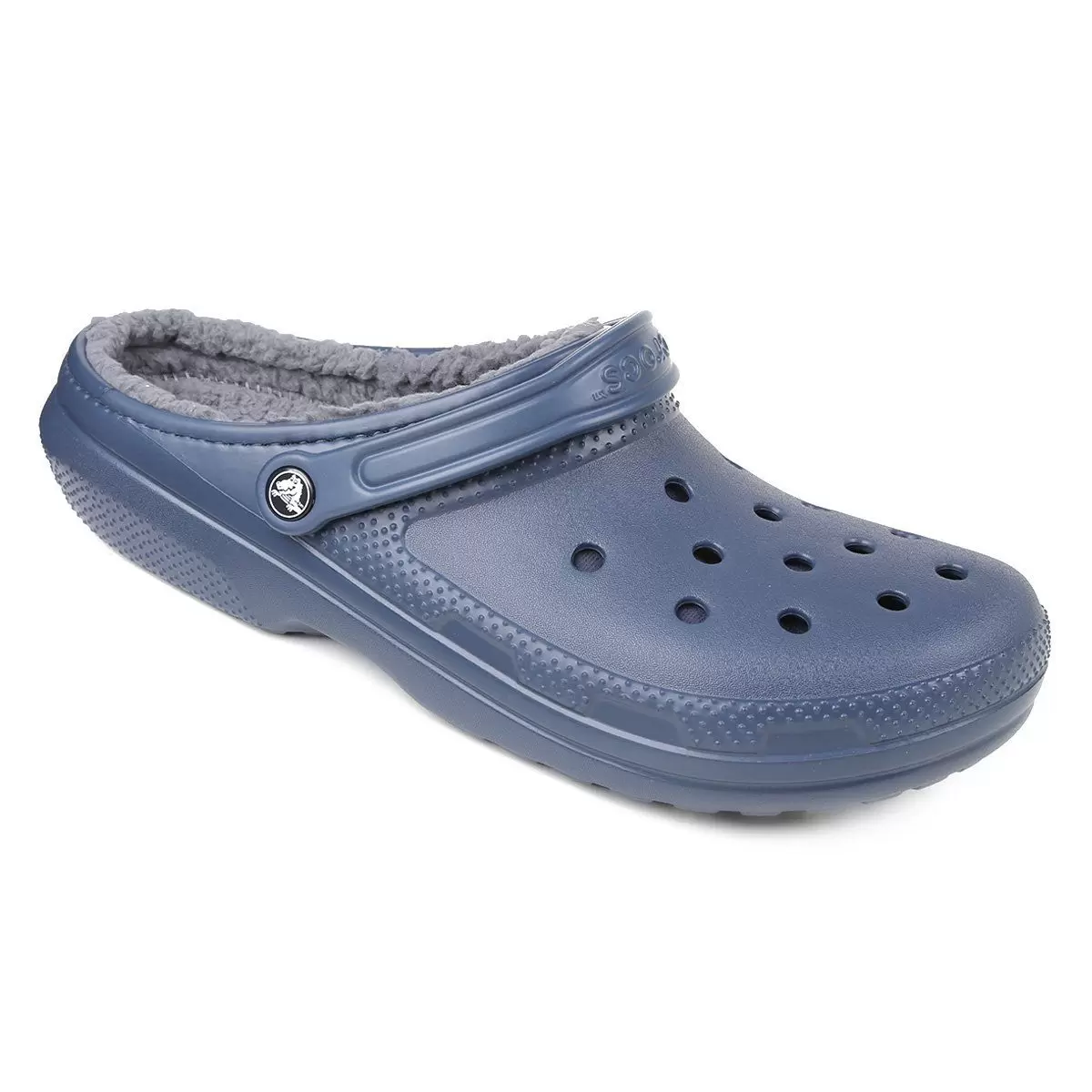 Crocs CrosBand – Com Pele – Azul Marinho