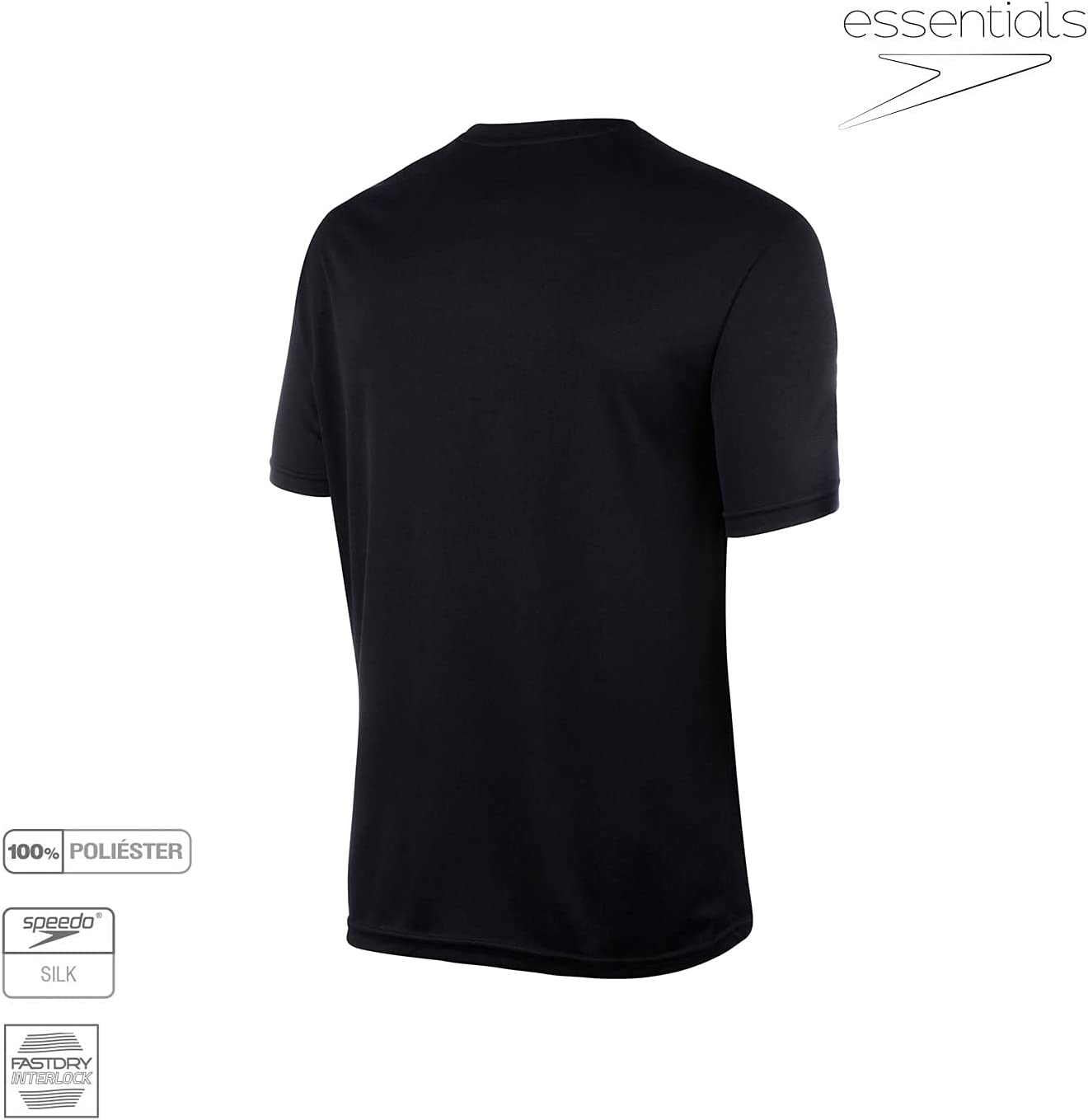 Camiseta Speedo Raglan – Preto