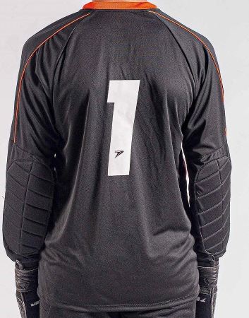 Camisa Goleiro Dire Poker – Preto/Laranja