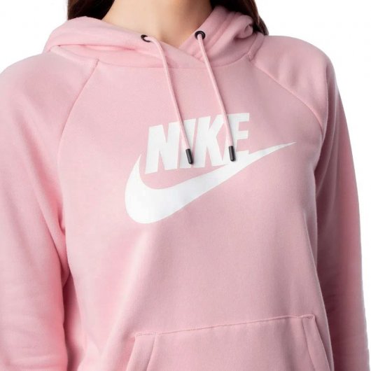 Moletom Nike Nsw Essential Hoddie – Rosa