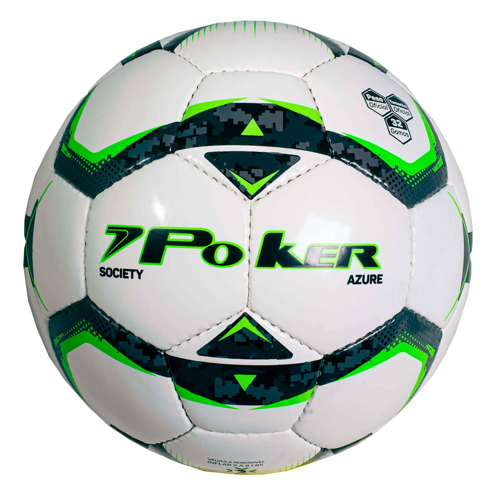 Bola Futebol de Society Extra 32 Gomos Azure