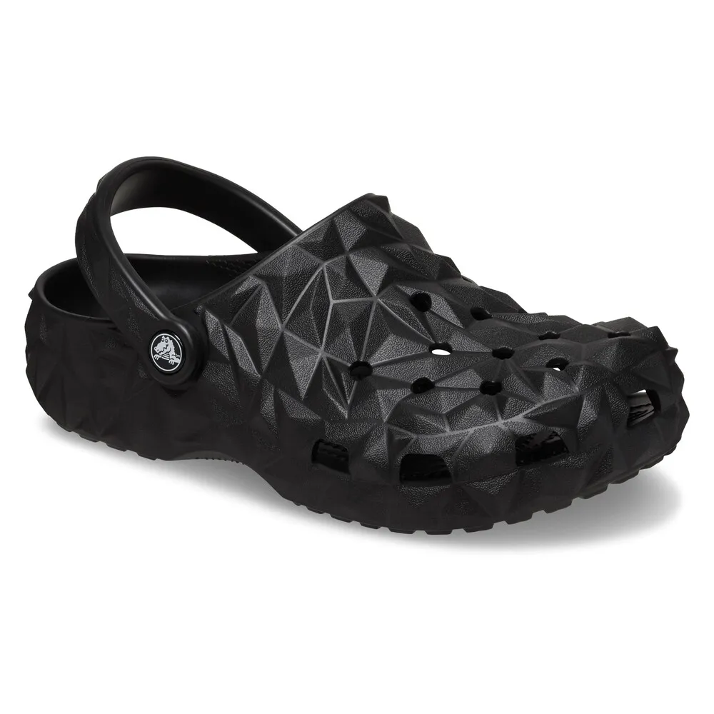 Crocs Classic Geometric Clog – Black