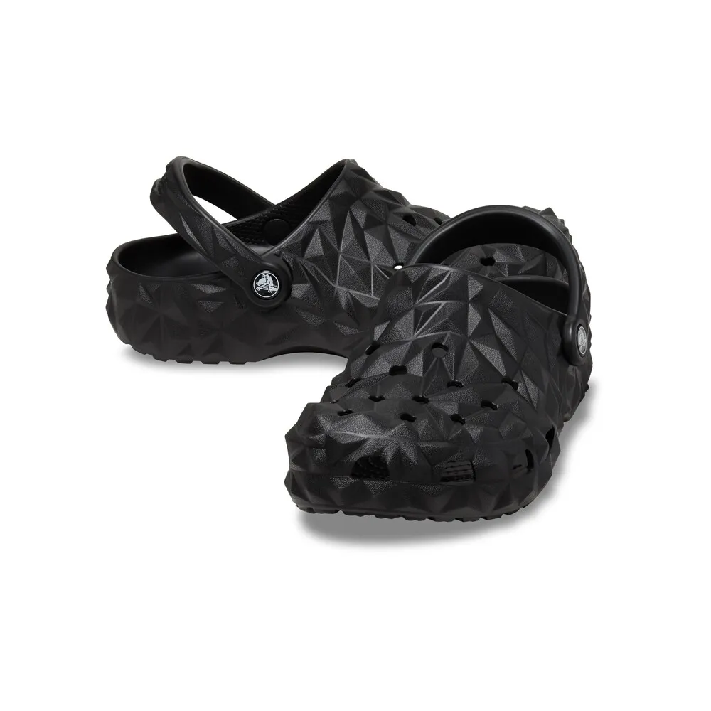 Crocs Classic Geometric Clog – Black