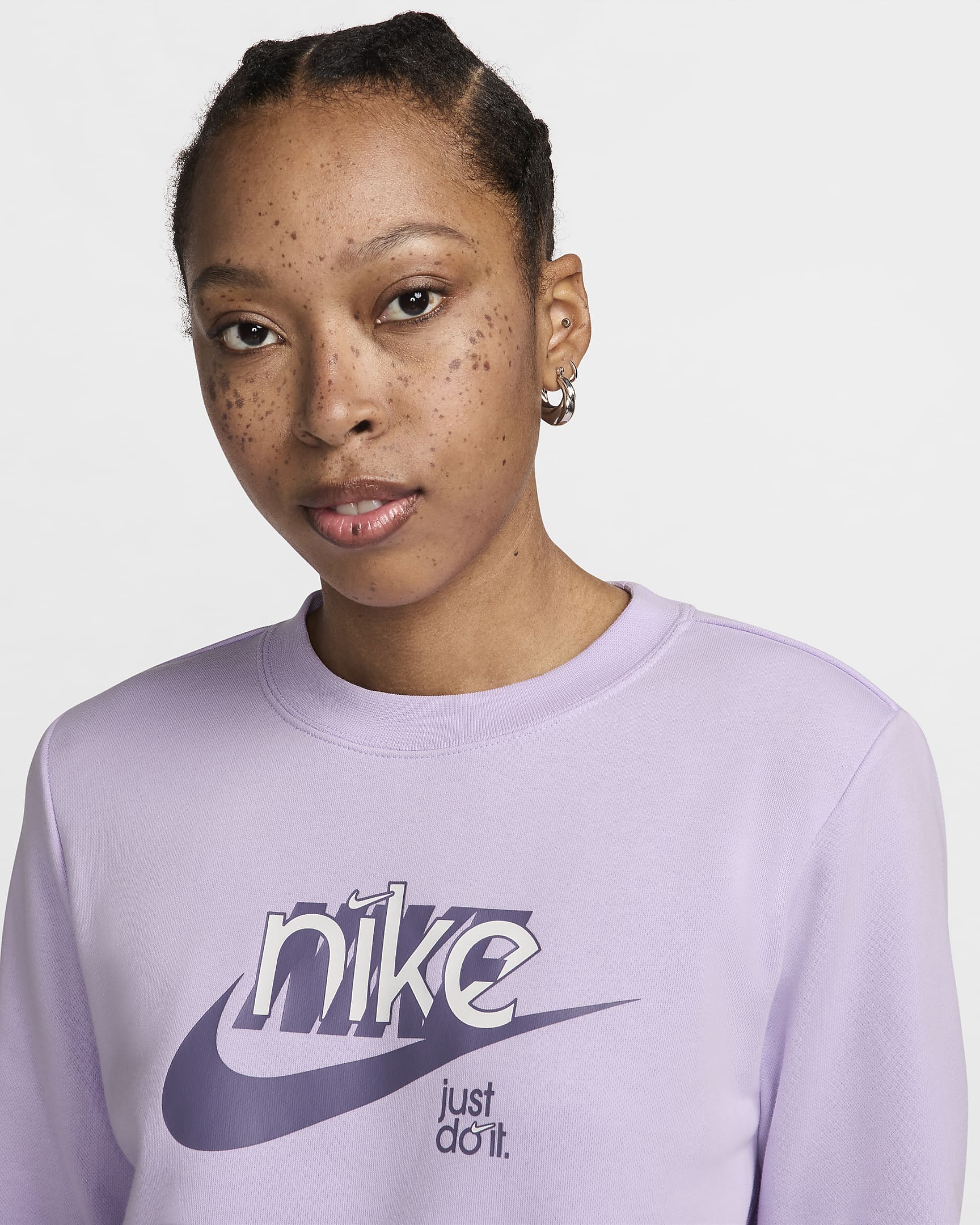 Moletom Nike Sportswear Club Fleece – Lilás