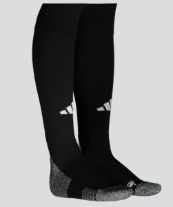 Meião Adidas Adisock 24 Preto e Branco