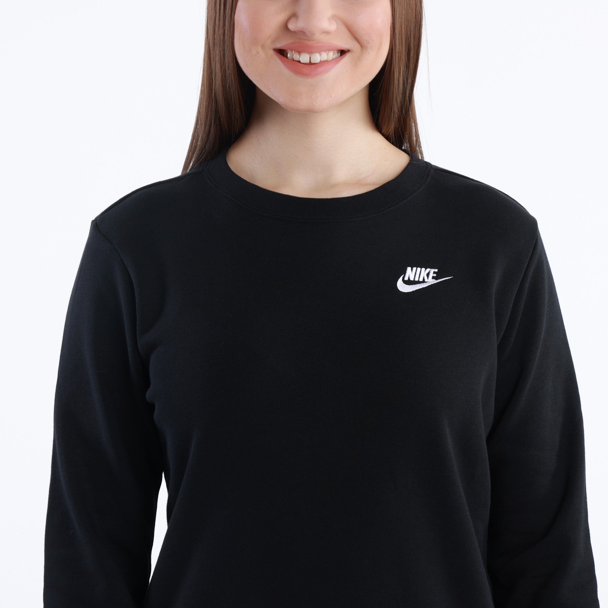 Blusão Nike nsw club flc crew – feminino